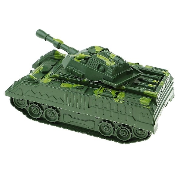 5 Stykker Militær Tank Model 12cm til Sandbord Panser Dekoration Legetøj til Børn - Perfekt
