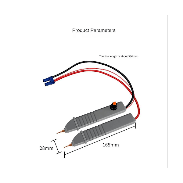 TS-12v Lithium Batteri Punktsvejser 18650 Lille Håndholdt Punktsvejser DIY Bærbart Håndholdt Udstyr
