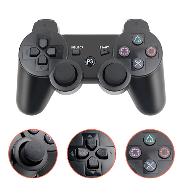 Trådløs håndkontroll for PS3-kompatibel