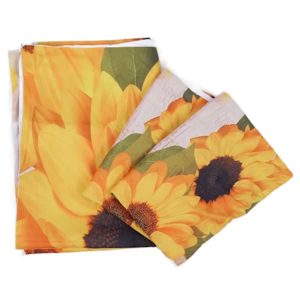 3 st/set Blomstermönstrat Påslakanset med Örngott Sängkläder för Sovrumstillbehör 200x200cm