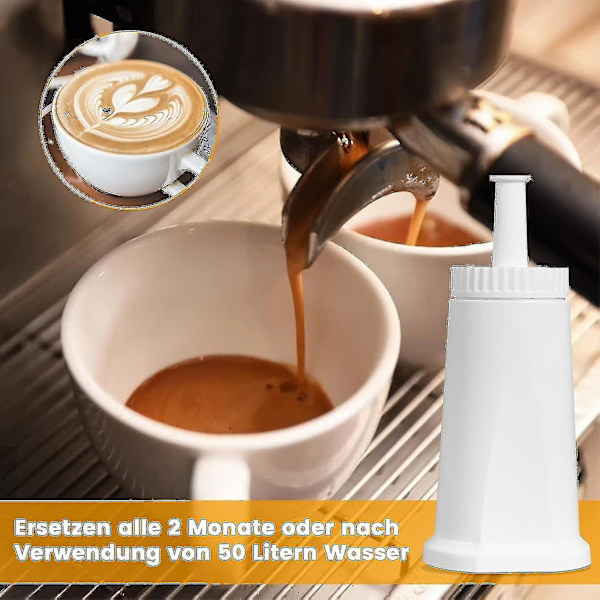 Sage kaffebrygger vattenfilter, Sage Barista Express filter kompatibelt med Bes008/bes810/ses8