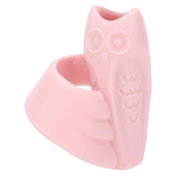 6 pcs Mprince Writing Corrector Silica Gel Children's Handwriting Posture Correction Training Pen Grip Pink