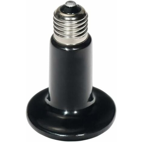 TS-Amfibisk Reptil Varmelampe med Fargeboks Vanlig Keramisk Lampe Skilpadde Øgle Edderkopp Reptil Varmekasse 220V (75W)