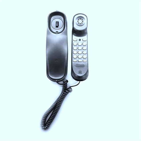 TS-Trådbunden Väggtelefon, Liten Hotelltelefon, Lämplig För Hem/Badrum/Skola/Kontor Fast Väggtelefon, Sva