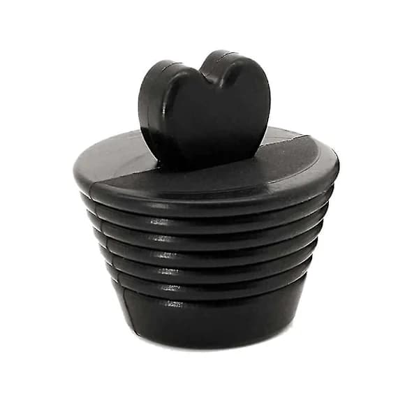 2 stk. Universal Badekarsprop Badekarsprop Badekar Vask Afløb Badekar Afløbsprop Sort Prop