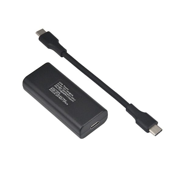 TS-Dc Strømadapter Konverter Firkantet Til Usb Type C Konverter Til Bærbar Oplader