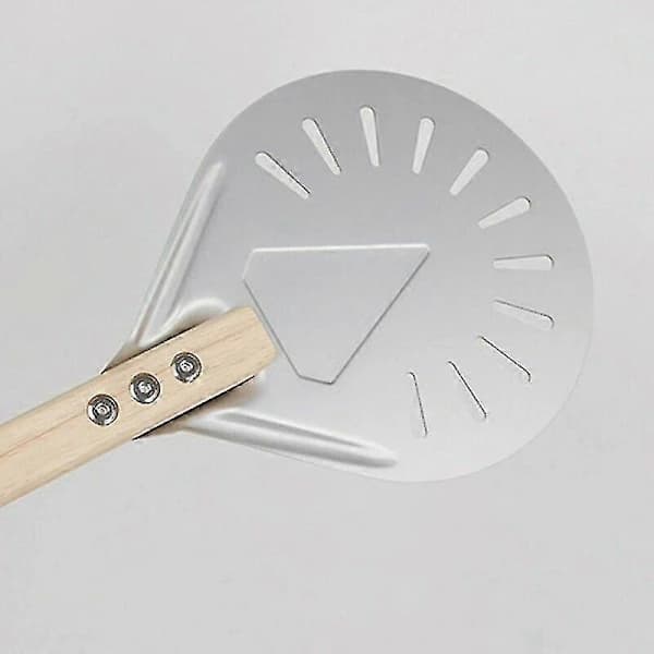 Profesjonell Pizzaspade, langt håndtak 7/8/9 tommer Perforert Pizzaspade, Pizzaspade, Aluminium Pizzaspade, Liten - 8 tommer 40cm