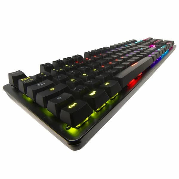 TS-Denver GKK-330 gaming keyboard with mechanical switches and RGB lighting – Nordic layout