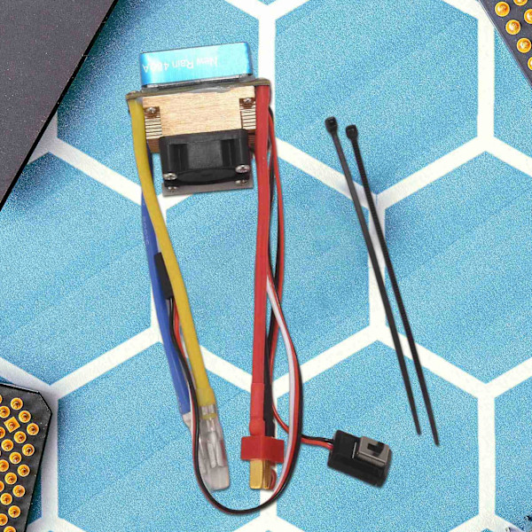TS-480a Harjattu ESC Yksimoottori Jäähdytyspuhaltimella Vedenkestävä 2-4s 3 Tilaa 5v/3a Bec Rc Autoihin
