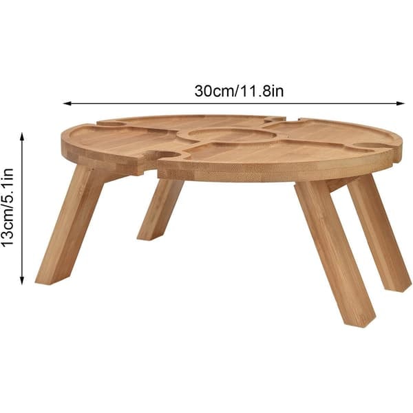 TS-Portabelt picnicbord i træ