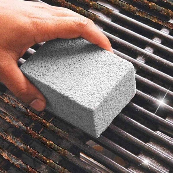 Pimpsten för Grill - Rengör grillgaller - Perfekt grå