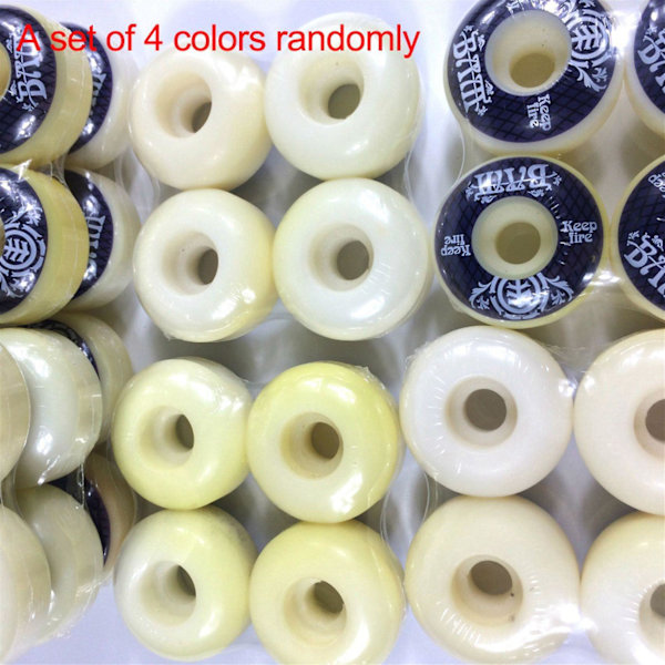 TS-8 stk. skateboardhjul 54mm Pu Hårdhed Skate Board 85a Longboard Hjul Til Street Longboard Skat