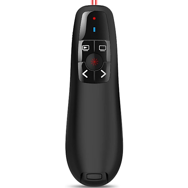 TS-2.4ghz Trådlös Presentatör Pekare Fjärrkontroll Presentation Klicker För Powerpoint Kontor Skola