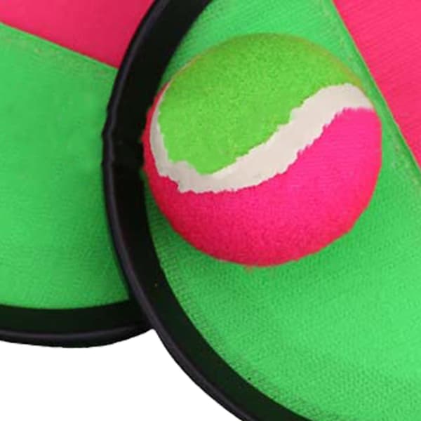 Children's Throw Catch Ball Rubber Practical Interesting Parent-Child Toy Throw Catch Paddle Ball Game