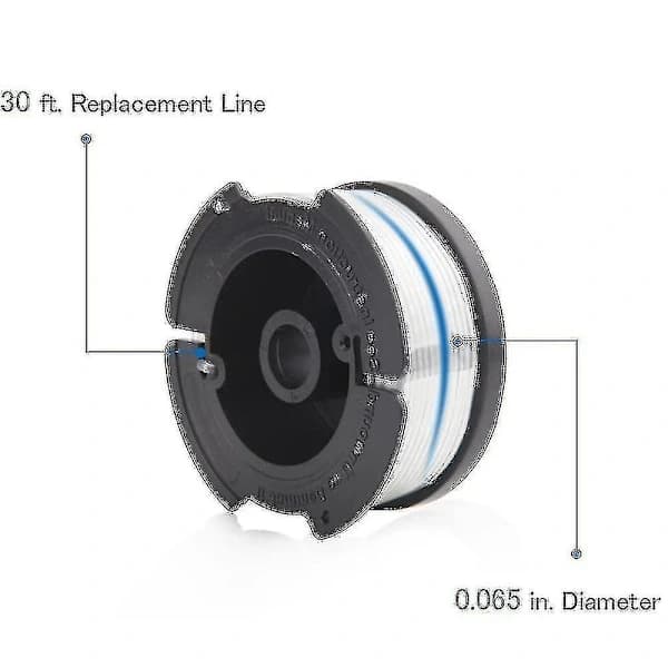 Black+decker A6481 Spole + 6-pack Tråd Kompatibel Med Reflex Trimmer