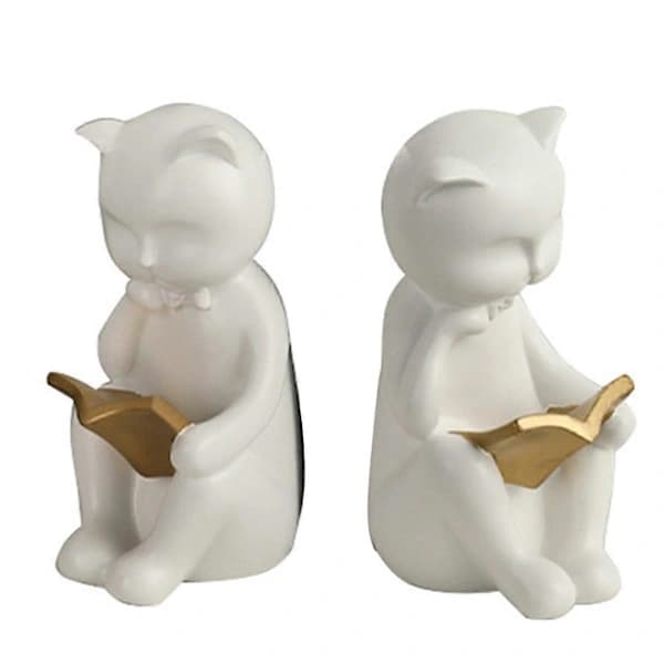 Moderne og enkle bokhyller, bokhylle ornament