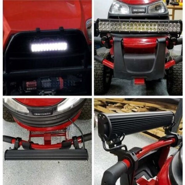 TS-2 stk 19-30mm Støtte Takstativ LED Lysfeste Klemmer A Rullestenger Klemme, for Rullebur for Offroad