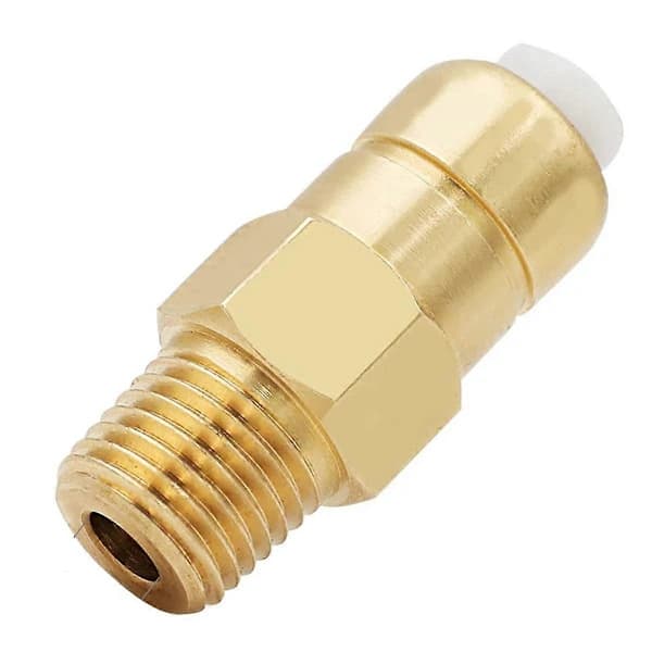 2 Pieces Thermal Relief Valve for Pressure Washers, 1/4 Inch NPT Thermal Relief Valve, Replacement Pump Protector