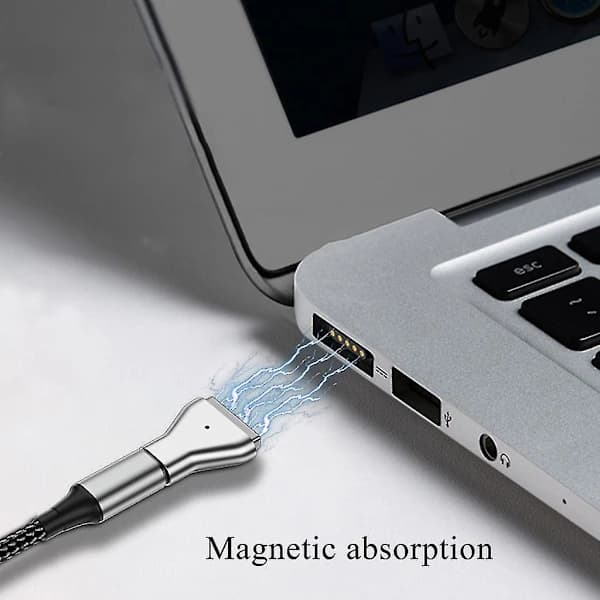 USB-C - MagSafe 2 -sovitin Macbook-latureille - Tyypin C -yhteensopiva