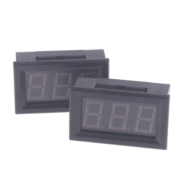 12V LED Digital Termometer Bilinkubator Akvarium Temp - Perfekt Röd