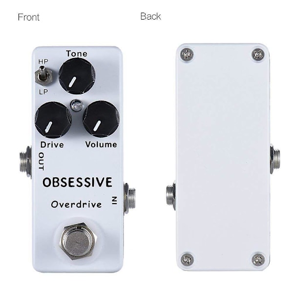 TS-Compulsive Drive Ocd Gitar Effekt Pedal & Ekte Bypass