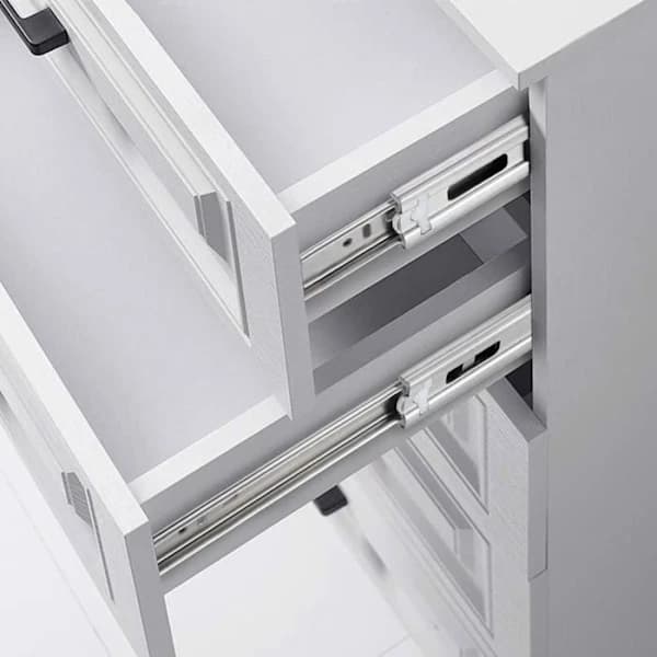 Kuglelejeskuffer sæt med 2 300 mm soft close i 304 rustfrit stål flere farver