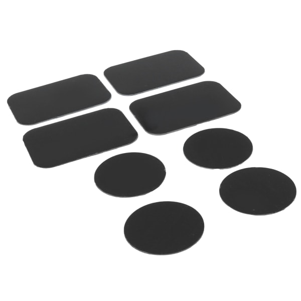 8 stk selvklebende metallplater for magnetisk bilholder