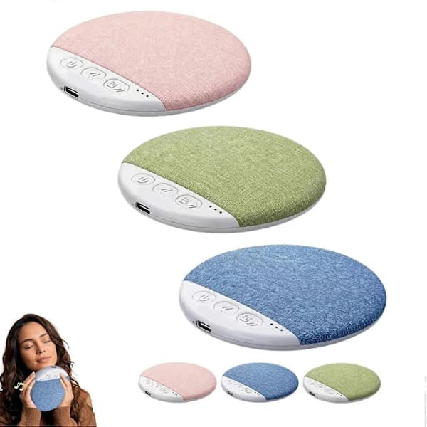 3 STK Under Pute Sovehøyttaler Bluetooth 5.4, Timer Hvit Støy HiFi Stereo Lyd for Søvn, Rosa Grønn Blå Rosa grön blå