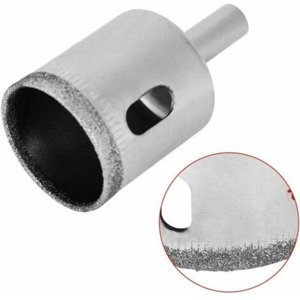 Set med 16 Diamant Hålsågar för Kakel (Ny Utgåva)