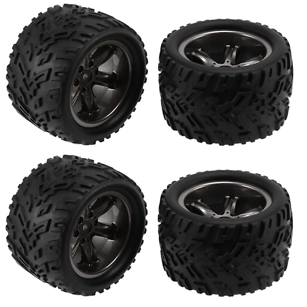 TS-4st Däck Hjul För Xinlehong 9125 9116 X9115 X9116 Gptoys S911 S912 1/12 Rc Bil Reservdelar