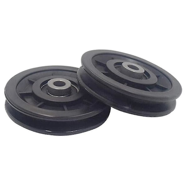8 stk. 90 mm Rullehjul Nylonlejer Hjul Gym Udstyr Dele Fitness Udstyr Dele - Snngv