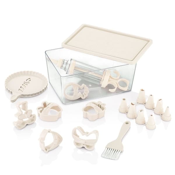 Baking Set - Tyllset, spritspåse, kakformar & stenciler