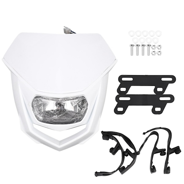 TS-Universal Dubbel Sport Motorcykel Strålkastare Dirt Bike Framlampa Motocross För Xr Crf 150 230 25