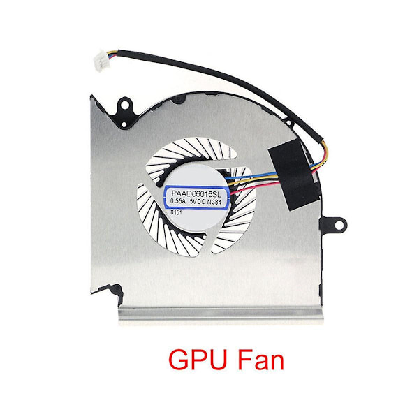 TS-Ny CPU+ GPU Kylfläkt För Ge63vr -16p1 Ge73vr -17c1 N383 N384