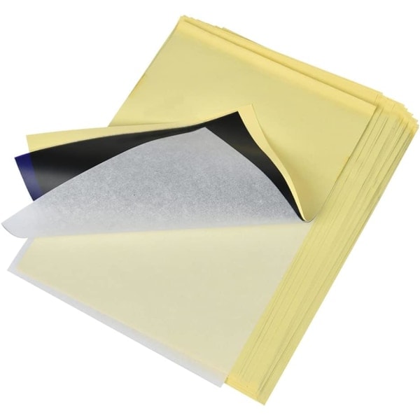 30 ark tatuointipaperia, ammattimainen A4-kopiopaperi, jäljennöspaperi, siirtopaperi, mallinpaperi, DIY-tulostusmalli