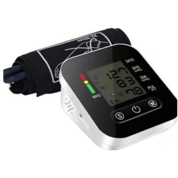 Elektronisk blodtrycksmätare för hemmabruk, blodtrycksmätare, blodtrycksmätningsinstrument