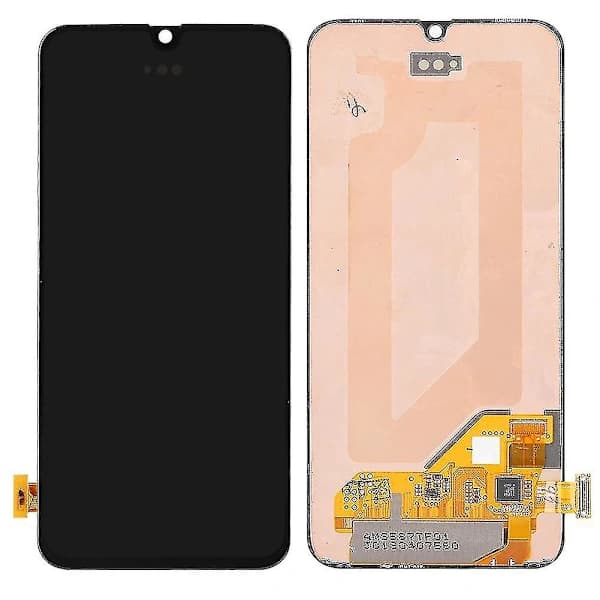 Professionel sort LCD-berøringsskærm med digitizer uden ramme, tilbehør til Samsung A40 A405