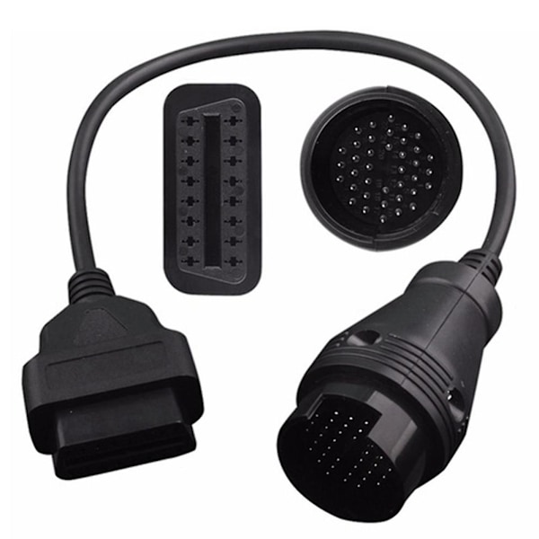 TS-For Mb 38 Pin - 16 Pin Obd2 Obd Ii Diagnostiikka-adapteri 38 Pin Obd 38pin Liittimelle 2kpl