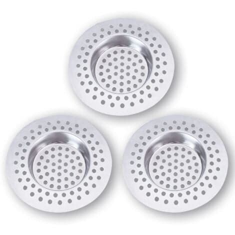 Diskbänksfilter Rostfritt Stål (3-pack) Diskbänksgaller, Köksaccessoar, Badrum, Kök