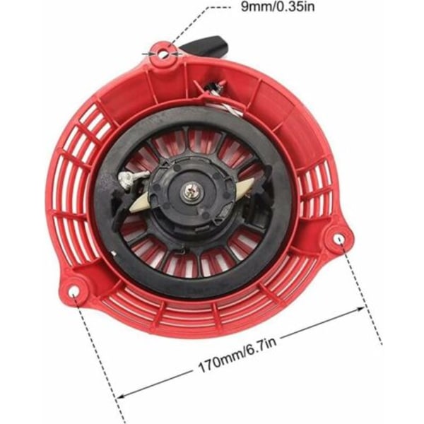 Ulisem GCV160 rekylstarter til hon-da GC160 generator