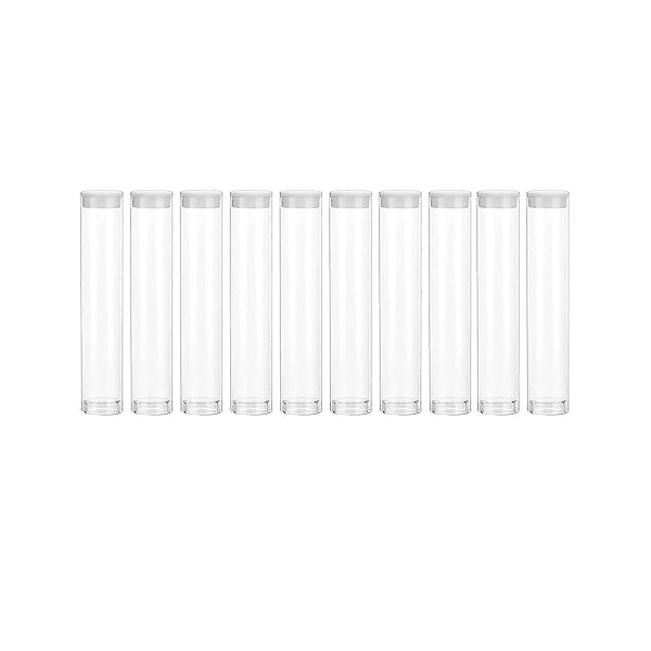 TS-1ml Glas Reagensglas Klare Flade Reagensglas (10 stk)