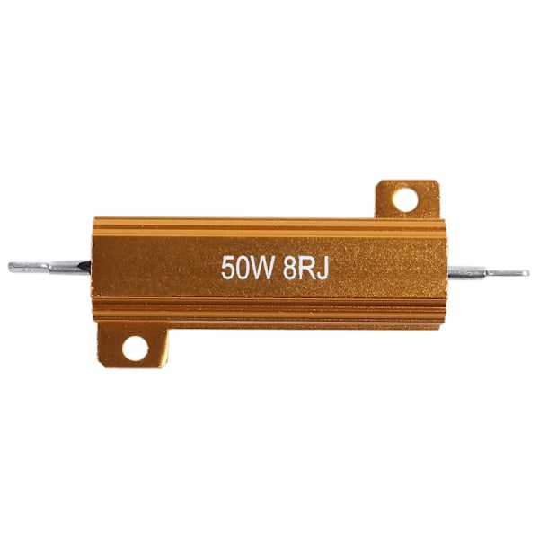 TS-2 kpl Elektronisia alumiinikuorivastuksia 5% 8 Ohm 50w
