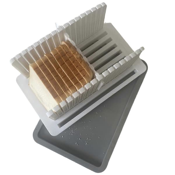 Adjustable Bread Slicer, Multifunctional Toast Bread Slicing Machine, Bread Slicing Guide for Homemade Bread