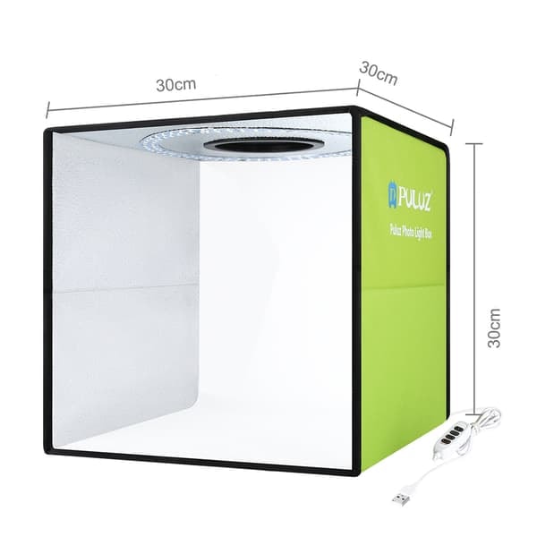 TS-PULUZ 30cm Hopfällbar Ljusbox