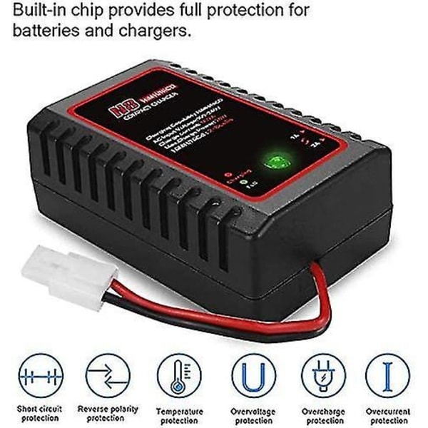 NiMH-lader til NiMH/NiCD-batteri (2-8s), intelligent lader