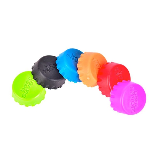 6x Silikone Flaskepropper