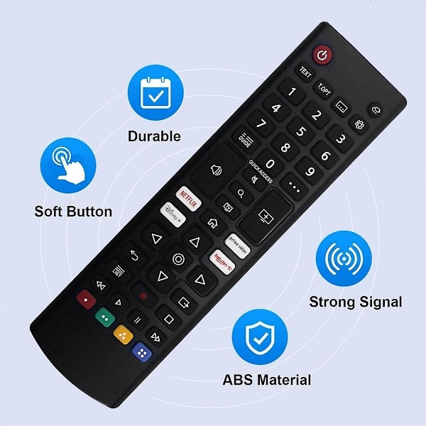 Erstatningsfjernkontroll AKB76040301 for LG Smart LED LCD TV 32LM577BPUA 50UP7000PUA 60UP7670PUB 32LM577BZUA 86UP8770PUA [LGL]
