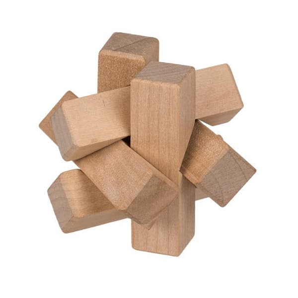 2 kpl - Puupalapeli - Palapeli - Älypeli / Aivojumppa 77 2-Pack