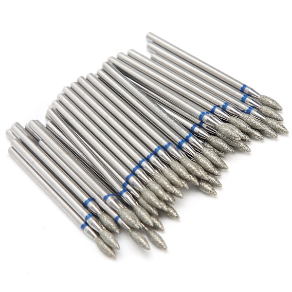 50 st Nagelkonst Elektriska Filborrar Bits Ersättning Manikyr Pedikyr Kit 5 Storlekar