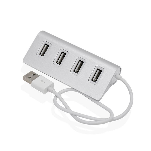 TS-Mini 4 Port USB 2.0 Hub Splitter Høyhastighets Strømadapter USB Splitter For Laptop Desktop PC Comput